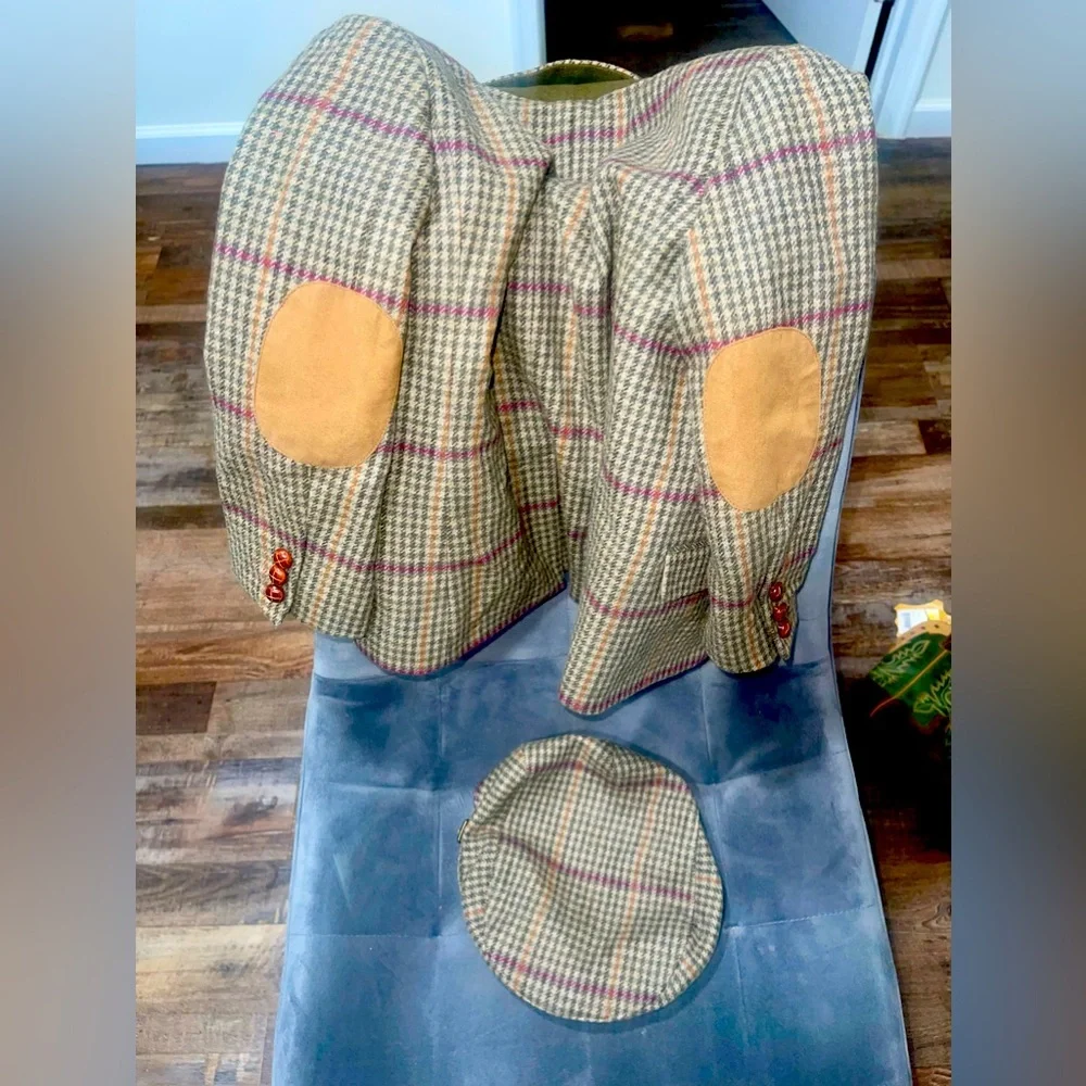 Janie and Jack Blazer and Hat set - Picture 4 of 4